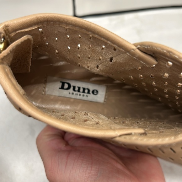 Dune London Jonah Womens Leather Open Toe Ankle Boot Sz 39 US 8 - Picture 14 of 16